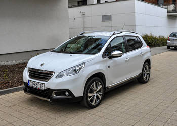 Peugeot 2008 2015 r. 107 tys. km Skóry Bezwypadkowy