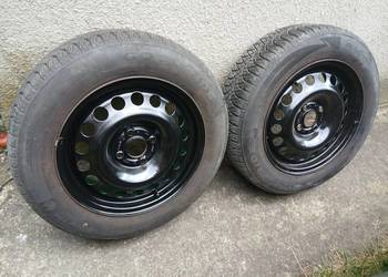 2 koła Opel ,GM - felga 15 cali,rozstaw śrub 4x100 , opony 185/65R15