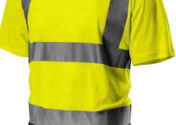 Koszulka Odblaskowa T-Shirt BHP – Wysoka Widoczność  Neo M L