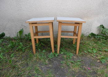 Porządny taboret produkcja Wrocław PRL 571