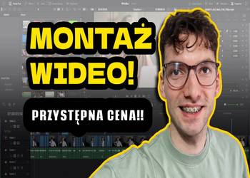 Montaż filmów / montaż wideo YOUTUBE / ROLKI / TIKTOKI w DOBREJ CENIE!