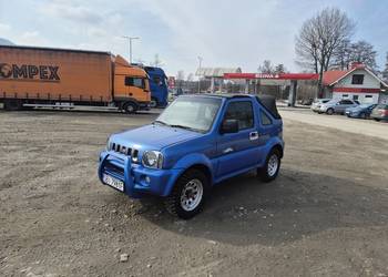 Suzuki Jimny 4x4 * 165-tys km przebieg * Cabrio * 1,3 benz 80KM * HAK