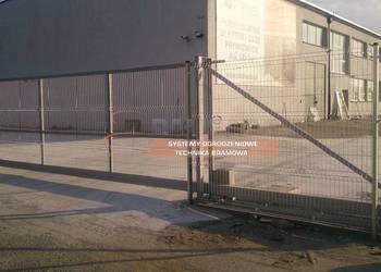 BRAMA PRZESUWNA - 1.73 x 5 M - Ocynk + Ral - Bramy panelowe