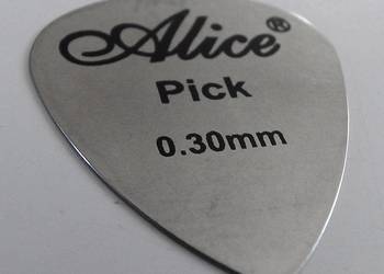 Kostka do gry na gitarze metalowa