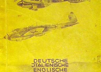 Deutsche Italienische Englische Kriegsflugzeuge, bogato ilustrowany katalog