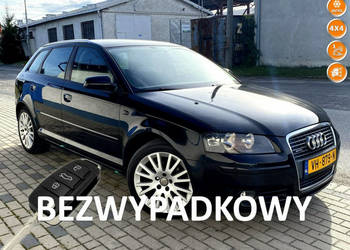 Audi A3 2006r. 2.0 diesel 140km QUATTRO 4x4 CLIMATRONIC/ALUSY OPŁACONY Zam…