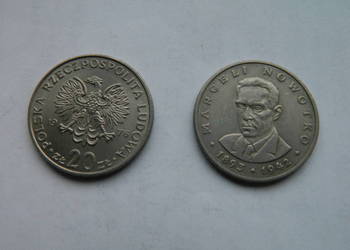 Monety 20zł (12 sztuk) – czasy PRL (Marceli Nowotko).