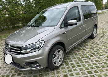 zamiana na osob lub dostawczy VW Caddy LONG automat hak 125 org przebiegu