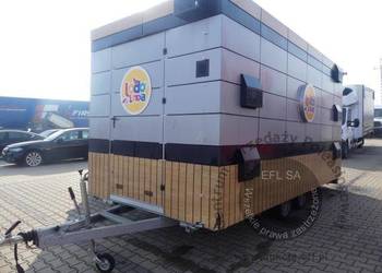 Przyczepa gastronomiczna "LODY-GOFRY" TA-NO wraz z wyposażeniem 2024r.