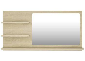 vidaXL Lustro łazienkowe, dąb sonoma, 90x10,5x45 cm(SKU:805018)