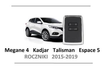 Karta z kodowaniem Renault Megane 4 Talisman Kadjar