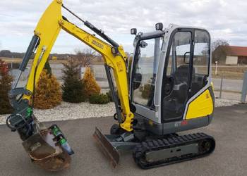 Minikoparka Wacker Neuson ET18(2 łyżki do kopania)