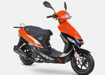 Skuter LJ50QT-8L ZIPP Tops RS czarno-pomarańczowy