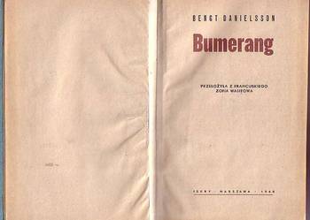 (7008) BUMERANG – BENGT DANIELSSON