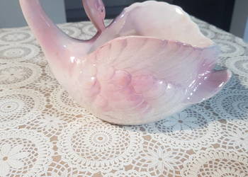 Łabędź z porcelany