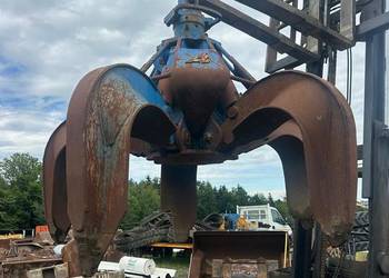 Chwytak Hydrauliczny z Rotatorem do Koparki do przeładunku złomu gruzu