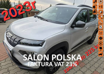 Dacia spring 2023r F.vat Salon Polska Expression Electric 45 Bezwypadkowy …