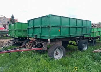 Przyczepa d47 wywrotka na 3 strony Autosan koła tir