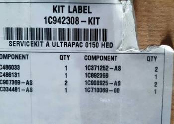 Zestaw serwisowy Donaldson SERVICEKIT A ULTRAPAC - 1C942308-