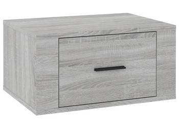 Wisząca szafka nocna szary dąb sonoma 50x36x25 cm WM-816852