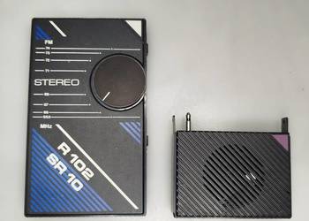 Unitra Miniaturowy odbiornik tranzystorowy R102 SR10