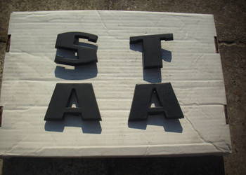 Litera litery logo emblemat znaczek napis na kabinę STAR