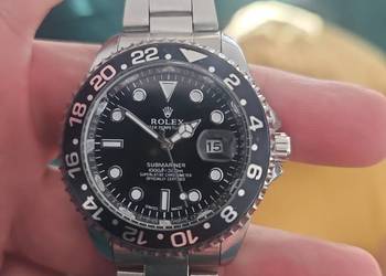 Zegarek 40mm stylizowy na Rolex Submariner Steinless Steel