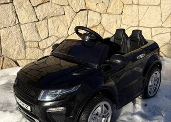 Rapid Racer 12V samochód na akumulator EVA pilot czarny