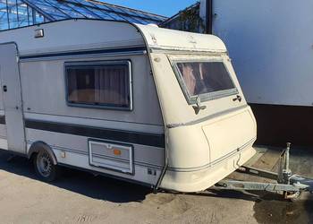 Przyczepa kempingowa hobby 425 1991 rok 3 osobowa