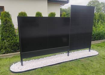 Ogrodzenie PV płot Fotowoltaiczny instalacja PV Magazyn Energii inwerter