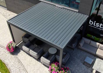 Pergola lamelowa zadaszenie tarasu