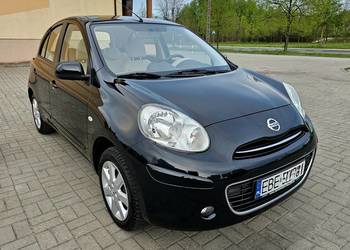 Nissan Micra 1.2 Benz 80KM 2012r. Climatronic Navi Podgrzewane fotele
