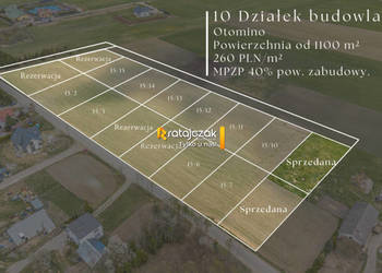 Działka Otomino Górna 1100m2
