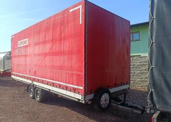 Konstrukcja + plandeka przyczepa Agados Dona