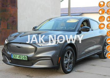 Ford Mustang Mach-E 2023 Elektryk 294KM 610km Zasięg Premium Skóra 22tkm J…