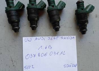 Sprawdzony wtryskiwacz VW Seat Skoda 1.6B 037906031AL Sprawdzony wtryskiwacz VW Seat Skoda 1.6B 037906031AL