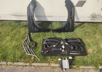 Błotniki czarne tegne części renault Megane 4 lift IV kratki atrapa