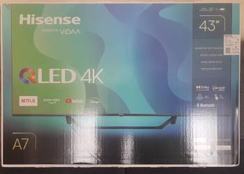 Telewizor QLED Hisense 43A7KQ 43" 4K