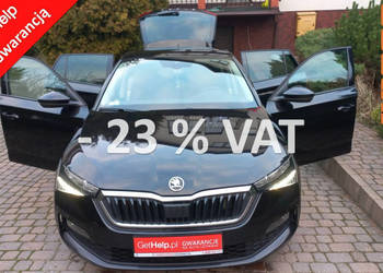 Škoda Scala LPG 1.0 TSI Kierownica wielof. Climtatronik FV23% 37.3 netto S…