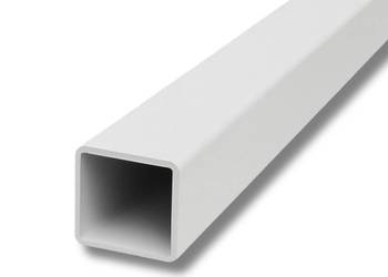Profil stalowy 25x25 wypełnienie do Balustrady Harfy Biały - 220cm