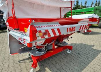 Rozsiewacz nawozu Dwutarczowy INOX plandeka błotniki oświetl