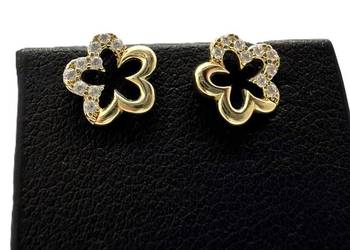 Nowe Złote Kolczyki pr 585 1,37g