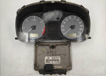 Sterownik Silnika Skoda Octavia I 1.9 TDI 038906018AM 0281001707 Zestaw