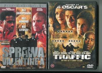 Sprawa Valentine'a i Traffic 2 filmy DVD