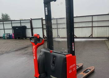 paleciak elektryczny z masztem LINDE L12 1200kg podnoszenie 3.90m 2018