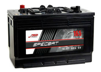 Akumulator Specbat Agro 6V 165Ah 850A EN lewy plus