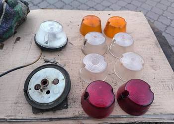 żuk  Syrena  Bosto klosz kierunkowskazy stop Polmo lampa oświetlenia kabiny