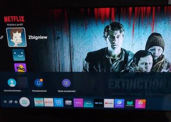 Telewizor Samsung 55" QLED QE55Q65A 4K Smart TV / Stan Bardzo Dobry