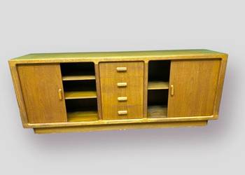 duńska teak komoda, sideboard XL Projekt Johannson lata 60
