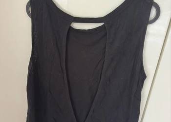 Czarna podkoszulka Vintage Goth L